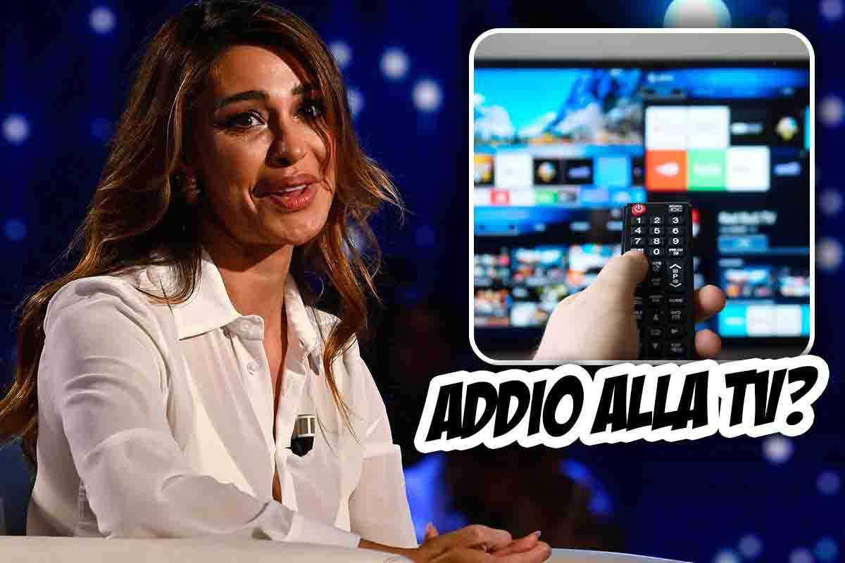 Belen Rodriguez addio tv indiscrezione