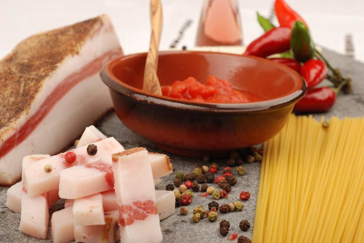 La vera ricetta dell'amatriciana la conoscono solamente in pochi