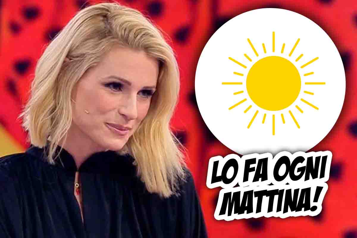 Michelle Hunziker lo fa tutti i giorni