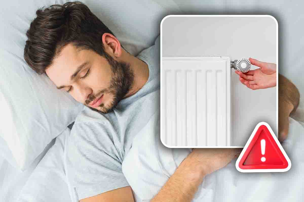 perché è sconsigliato dormire con i termosifoni accesi